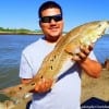 David Gomez of Houston took this nice slot red on a chicken boy soft plastic