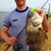 Houston angler Neil -Lucky- Higgs fished a Berkley Gulp for this nice drum