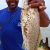 Ralph Phillips of Houston landing another nice speck on a mirrOlure