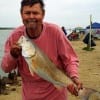 Russ Canter of Stroud OK took this nice 28inch slot red on shrimp