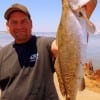 DeerPark TX angler Johnny Collums caught this 25inch- 5 lb gator-speck on live shrimp