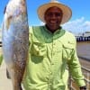 Houston angler James Henry took this nice speck while freelining live shrimp