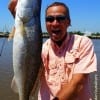 Houston angler Kirt Ford fished a finger mullet for this nice speck