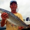 Rollover angler Stuart Yates night-fished with live shad to catch this nice 25inch gator speck