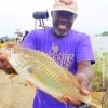 A 15inch Golden Croaker Folks- caught by Sam Scott of Katy TX- a Miss Nancy shrimp put this critter in my creel, stated Sam