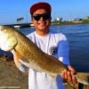 Austin TX angler Dan Quach took this nice slot red on a finger mullet