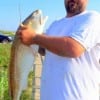 Baytown TX angler James Hawkins took this tagger Bull Red on live shad