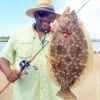 Houston angler Ralph Spiller took this nice flounder while fishing berkely gulp