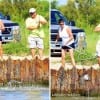 Husband and wife team up to nab this nice trout and flounder