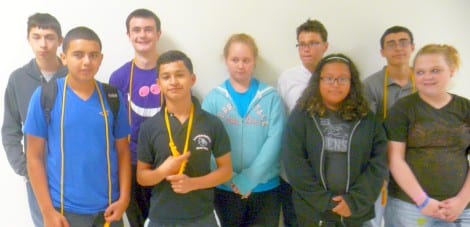 L-R Row 1: Jason Ortiz, Michael Tovar, Paulina Cruz, Sarah Campbell  Row2: Nivek Silvestre, Jacob Hinkle, Kadryn Baxter, Addam Hodshire, Zachary Munsch, Yessica Trevino (not pictured)