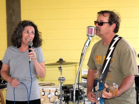 Anne's brother David and his wife Alana sang a special love song