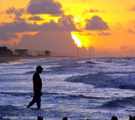 Early to rise, early to wade, early to catch!