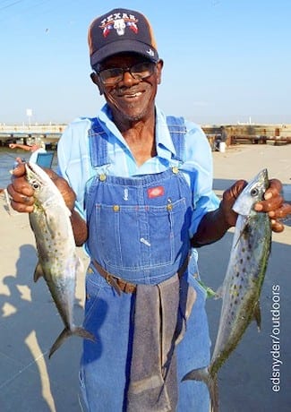 AJ Booker of Houston took these nice Smacks on finger mullet