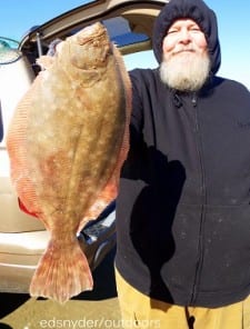 Al Jeirica of Houston took this nice 20inch flounder on a gulp