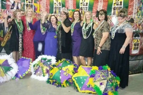 New to the celebration this year was the Second Line Umbrella Parade! 