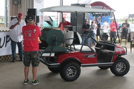 Golf Cart Raffle Winner: Harold LeBlanc