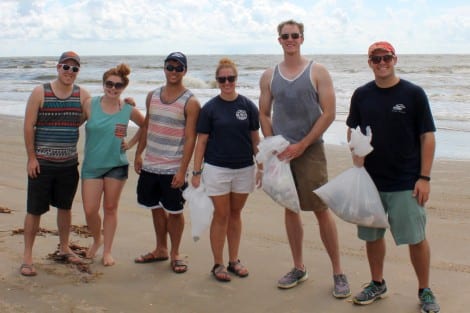 Volunteers from Chevron-Phillips in Port Arthur