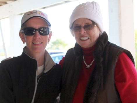 Camille Landry, Senior Associate Director, Texas Children's Hospital with Jeanie Turk