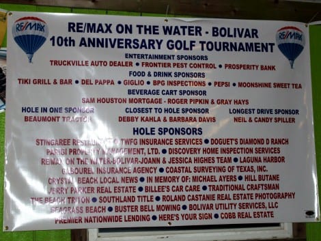 A BIG THANKS to all the Sponsors