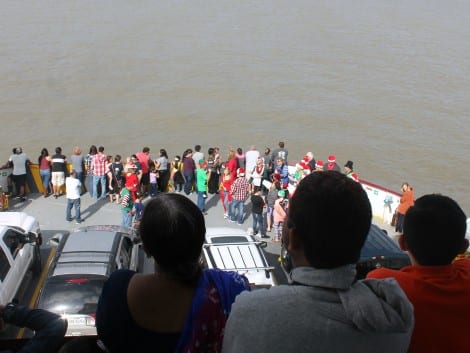 Ferroling on the Bolivar ferry