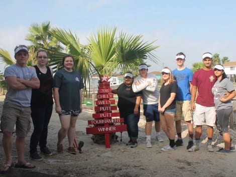 High Island Class of 2017 hosted the Chilly Willy Miniature Golf Tournament.