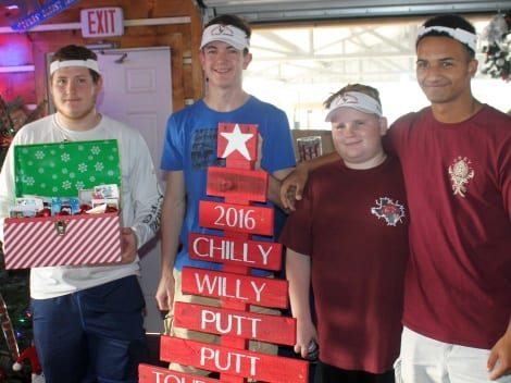 First Place Team: Matthew, Zach, Caden and Brandon