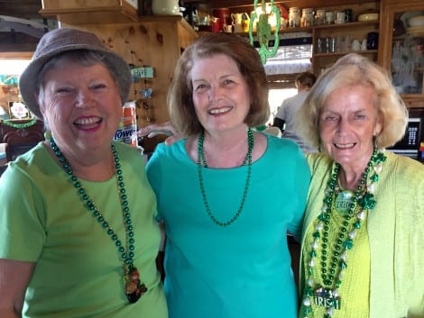 Ladies are "Wearing the Green"