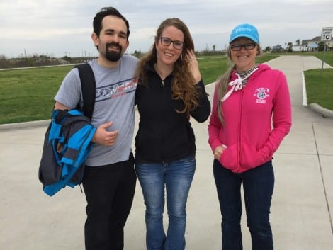 Trio arrives at Ft. Travis