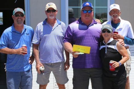 First Place: Thad Felton, Bob Jackson, Barbara Ashby, Donnie Cork