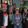 GO's Sand Bucket-Happy Mardi Gras
