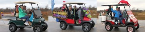 GO's Sand Bucket-Happy Mardi Gras